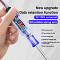 New 5V-120V Car Tester Pen Voltage Circuit Test DC Digital Display Electric Pen Probe Pen Auto Diagnostic Tools 2V 12V 24V 48V Oasis Select Default Title