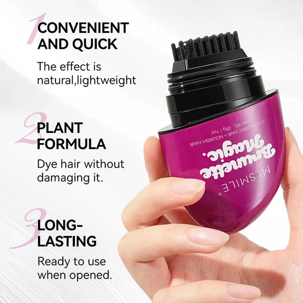 Temporary Hair Color Stick & Comb – Instant Gray Root Concealer Hair Root Concealer Oasis Select