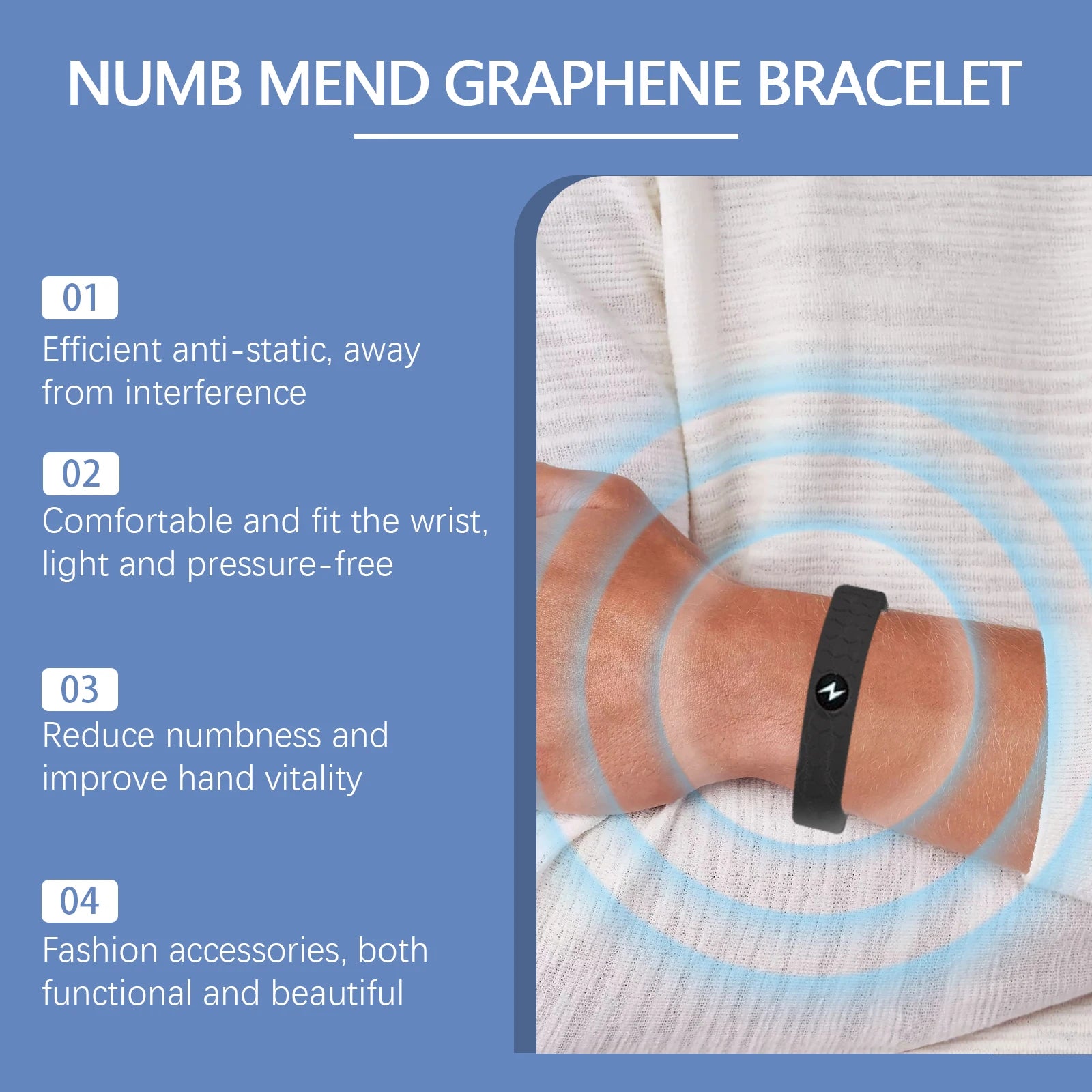 Wellness Bracelet – Lightweight Stylish Daily Wrist Care Wellness Bracelet Oasis Select