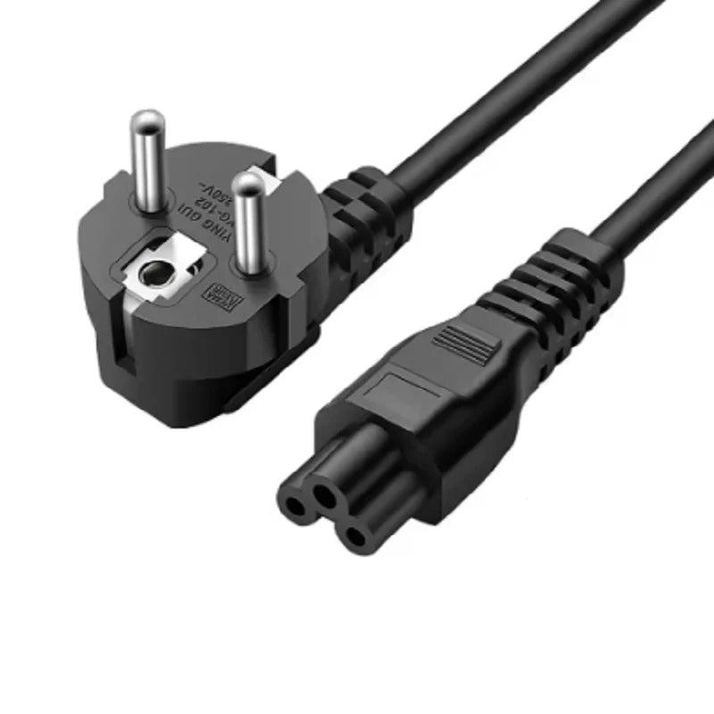 1.5M EU US UK Universal Laptop 3-pin Charger Plug Power Adapter Cord AC Power Extension Cable For Dell Lenovo Asus Notebook TV Oasis Select EU 1.5m