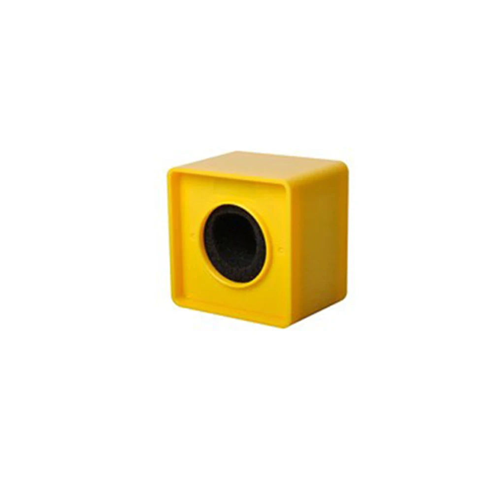 Interview Mic Flag Stand – ABS Logo Holder 38mm Square/Triangle
