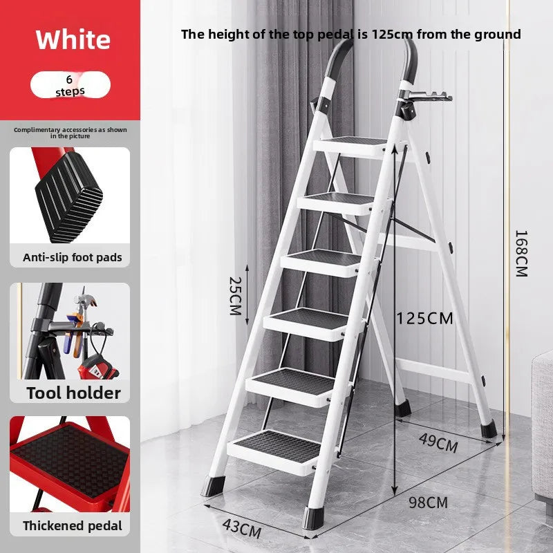 Herringbone Ladder Household Folding Telescopic Multifunctional