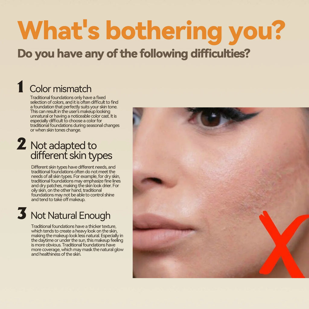Jaysuing Full Coverage Waterproof Liquid Foundation 30ml