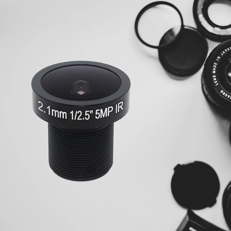 Fisheye Lens 2.1Mm 5MP Lens Wide Angle Lens HD Network Lens 180 Degree Wide Angle Of View Oasis Select