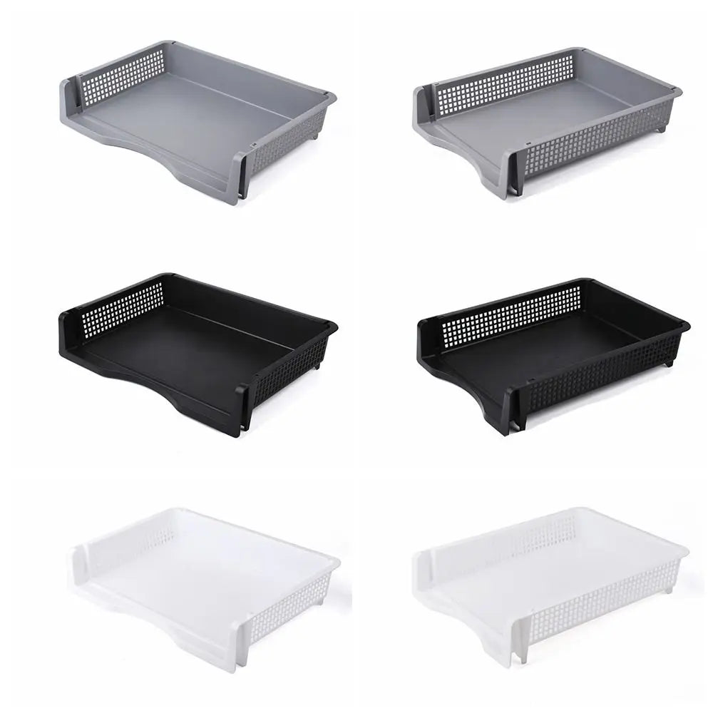 Stackable A4 File Rack Desktop Organizer | INS Style Office Tray