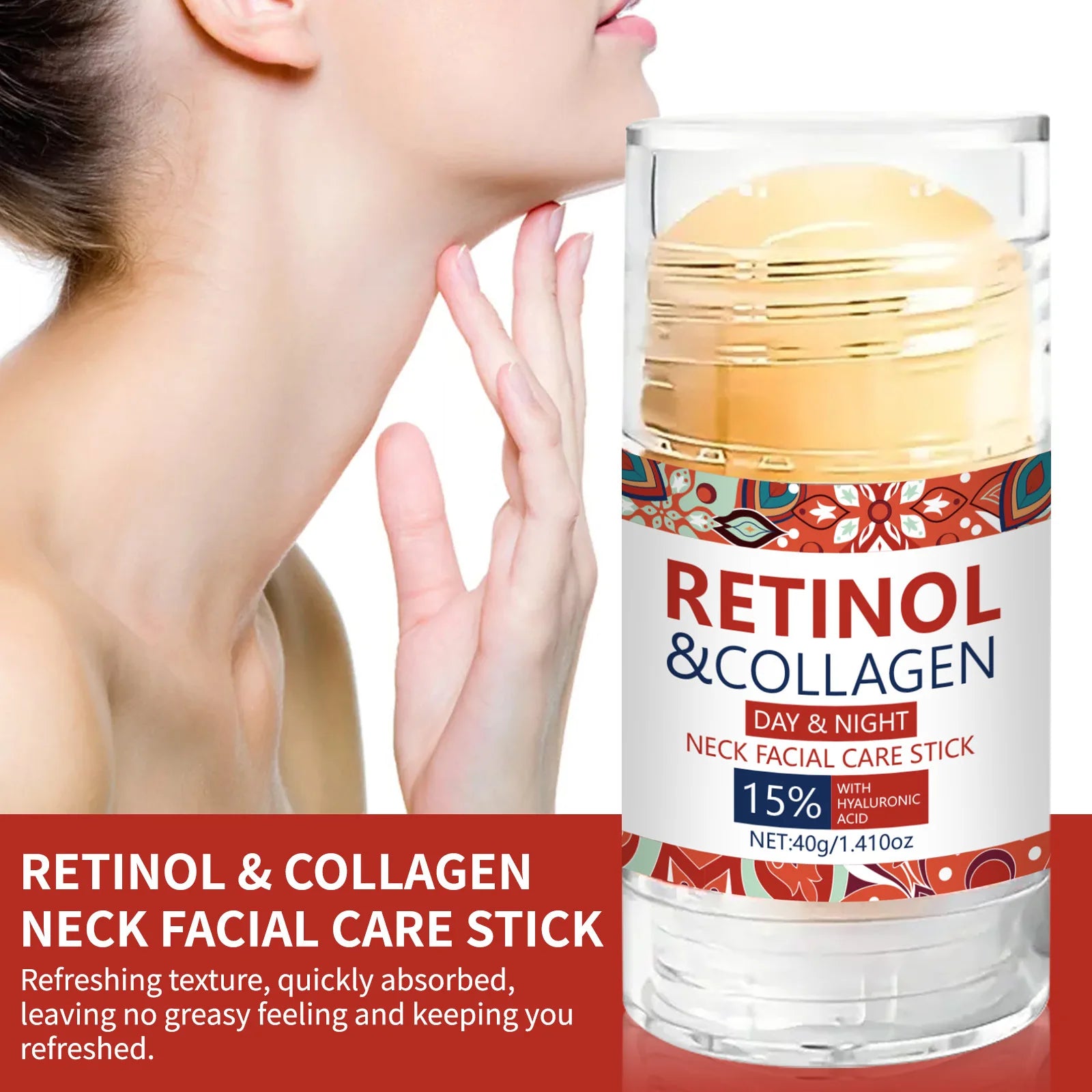 Collagen & Retinol Face & Neck Cream – Firming, 40g