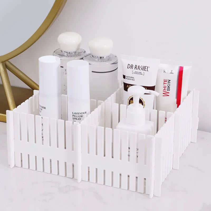Household Drawer Separator Board Adjustable Cabinet Divider Multi-grid Storage Organizer for Underwear Socks Sundries Oasis Select