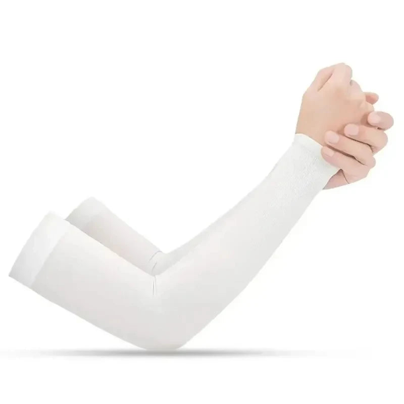 1/2pair Unisex Arm Guards for Men Women, Sleeve Warmers, Sports Sleeves, UV Sun Protection, Hand Cover, Support, Running Fishing Oasis Select