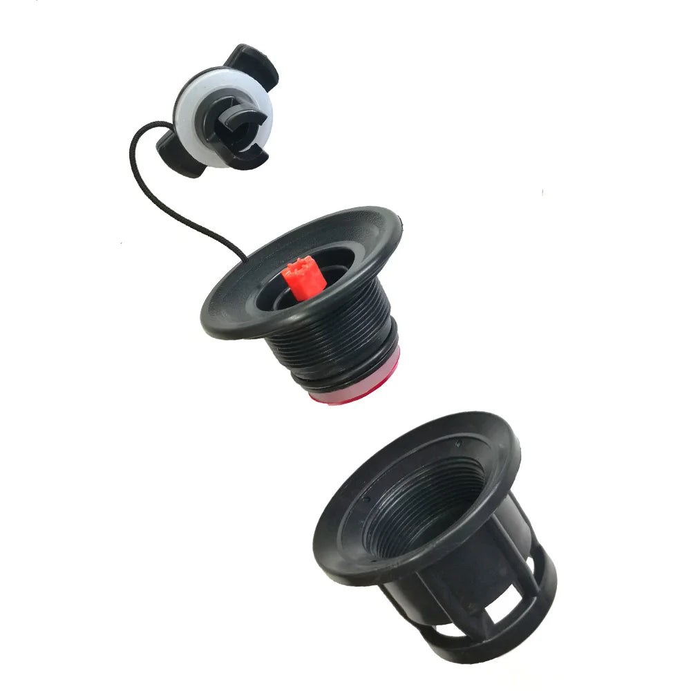 PVC Air Nozzle Valve 8 Groove Air Valve Caps for Inflatable Rubber Dinghy Raft Pool Fishing Boat Oasis Select