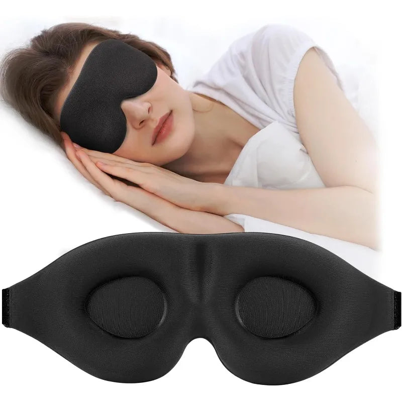 Adjustable 3D Eye Mask Suitable for Men and Women with No Pressure on the Eyes Breathable and Light Blocking Sleep Eye Mask Oasis Select