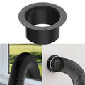 Vent Pipe Adapter Duct Joint Wall Flange Connector 75/100/125/150mm Durablity For Ventilation Pipe Ventilation Pipe Air Ducting Oasis Select China Mainland 150mm