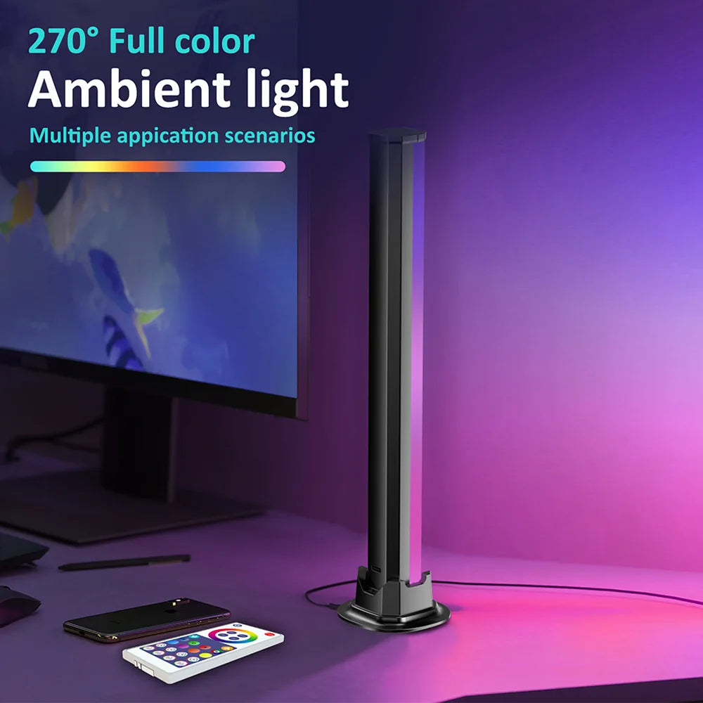 SHINEKNOT RGB Dimmable Mood Light – Gaming Desk Ambient Lamp