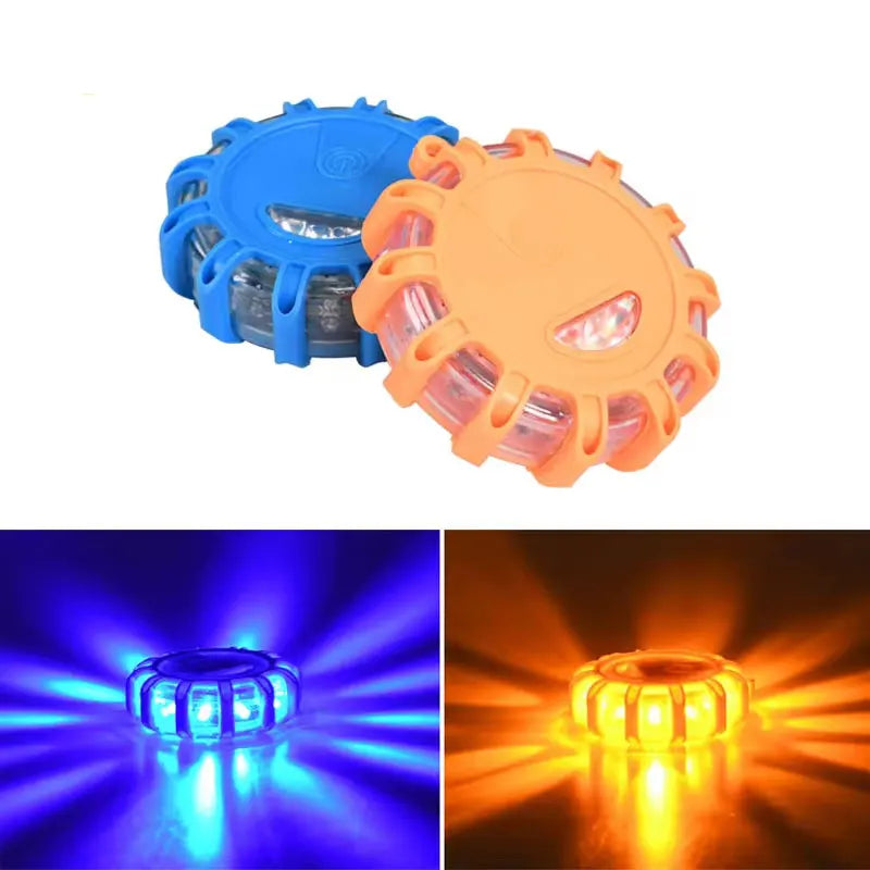 Magnetic LED Strobe Warning Light | Roadside Safety Beacon