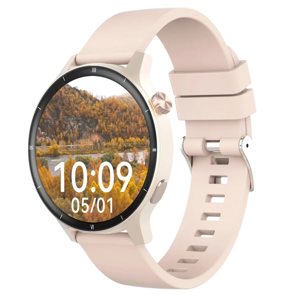 IP68 Waterproof Smartwatch 3D Dynamic Watch Face HD Screen Smart Watches Sports Fitness Weather Voice Assistant Blue Tooth Call Oasis Select PIPIS