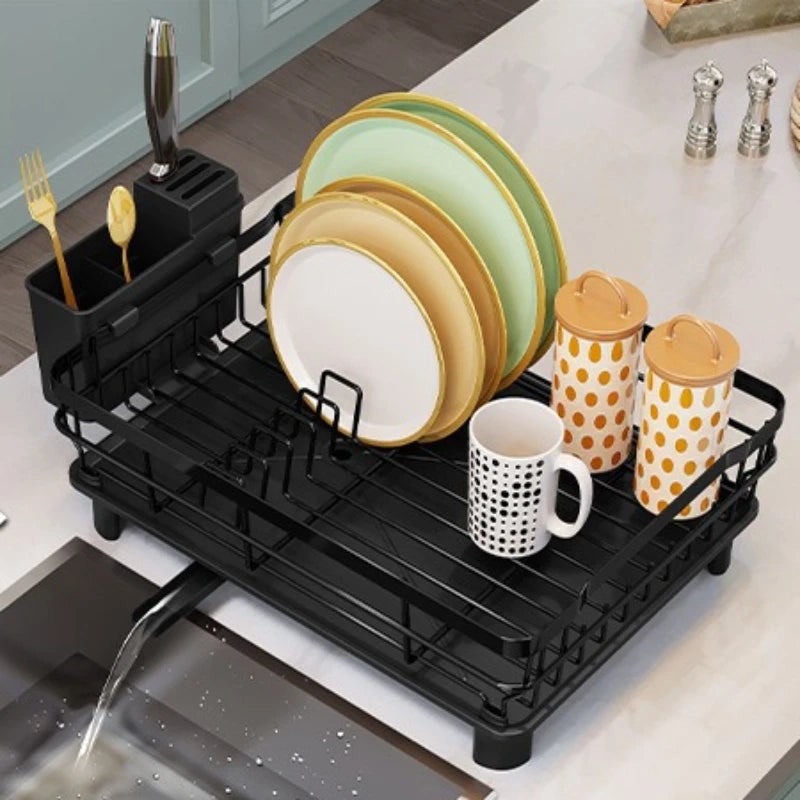 Kitchen Dish Rack Drain Rack Multifunctional Kitchen Shelf Storage Rack Dish Rack Dry Drain Oasis Select