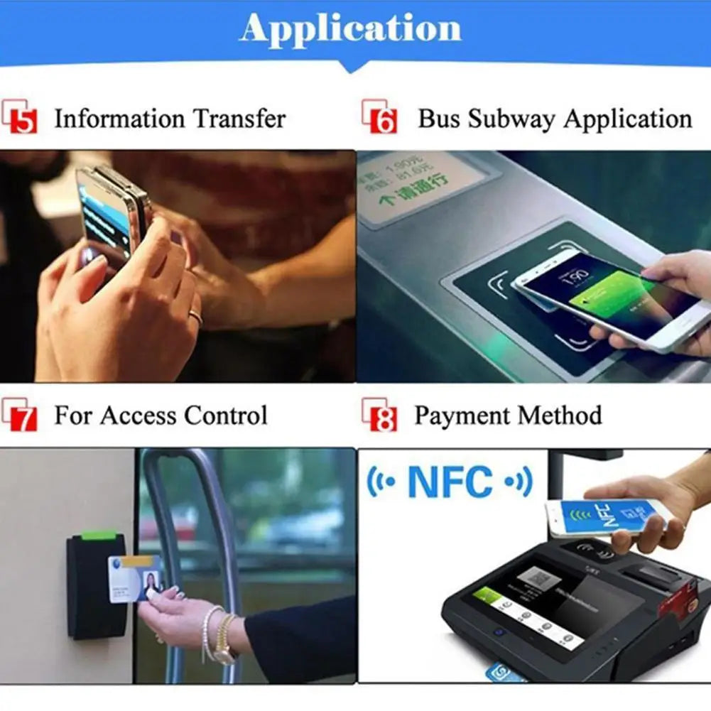 10-Pack NTAG213 NFC Sticker Tags – All NFC Phones & Devices NFC Sticker Tags Oasis Select
