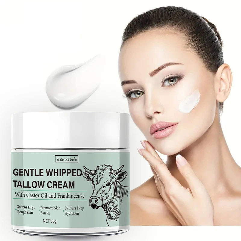Whipped Bovine Cream – Castor Oil & Frankincense Moisturizer 50g Face & Body Cream Oasis Select