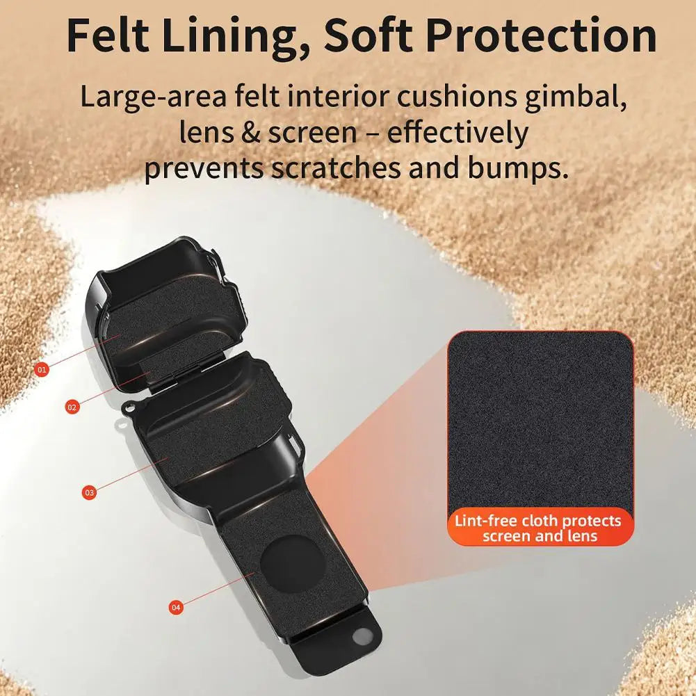 Protective Cover Case For DJI Osmo Pocket 4 Camera Head Lens Screen Protector Anti-Dust Shockproof For Pocket 4 Accessories Oasis Select
