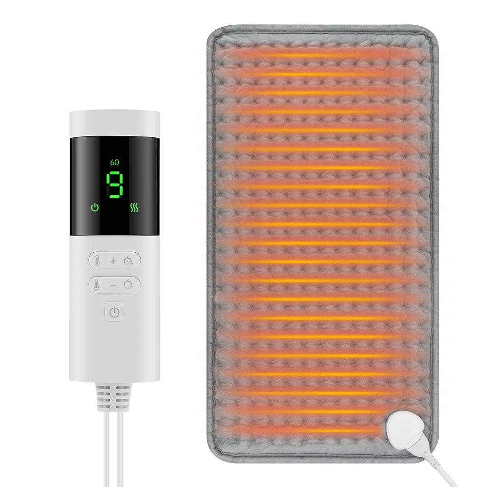 AFDEAL Electric Heating Pad 9 Levels | Back & Leg Warmer 30×60cm
