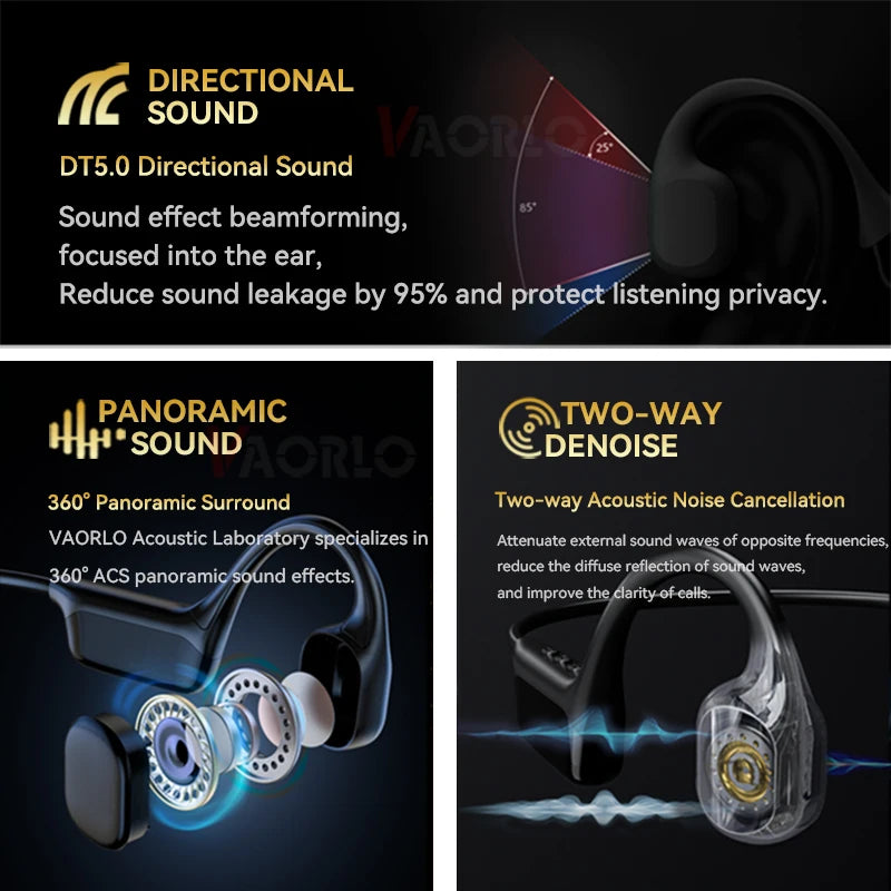 #IPX8 Waterproof Bone Conduction Wireless Headphone Bluetooth 5.4+32GB RAM MP3 Player HIFI Music Sport Swimming Headset With Mic Oasis Select