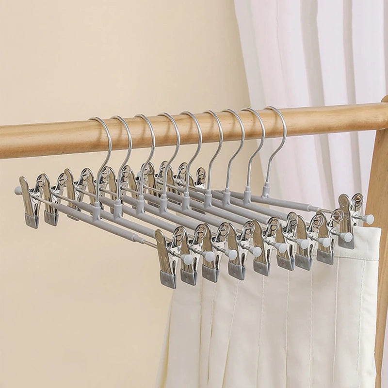 Metal Windproof Hanger Clothes Home Pants Coat Non-slip Drying Oasis Select Light Grey