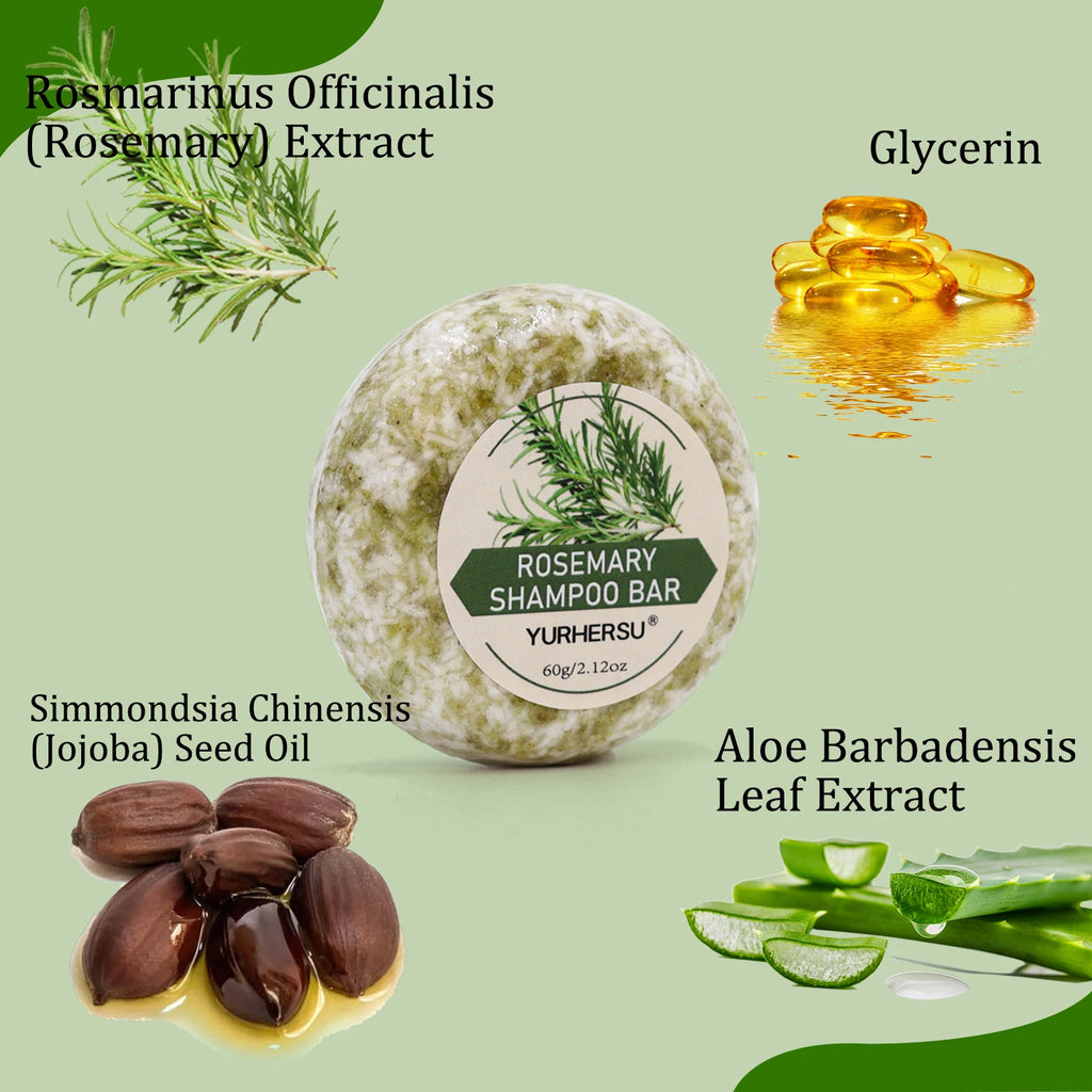 Nourishing and repairing: Rosemary shampoo soap, escorting hair Oasis Select