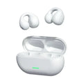 Brand new T75 bone conduction wireless Bluetooth 5.3 headphones sports headphones HiFi sound quality Oasis Select white