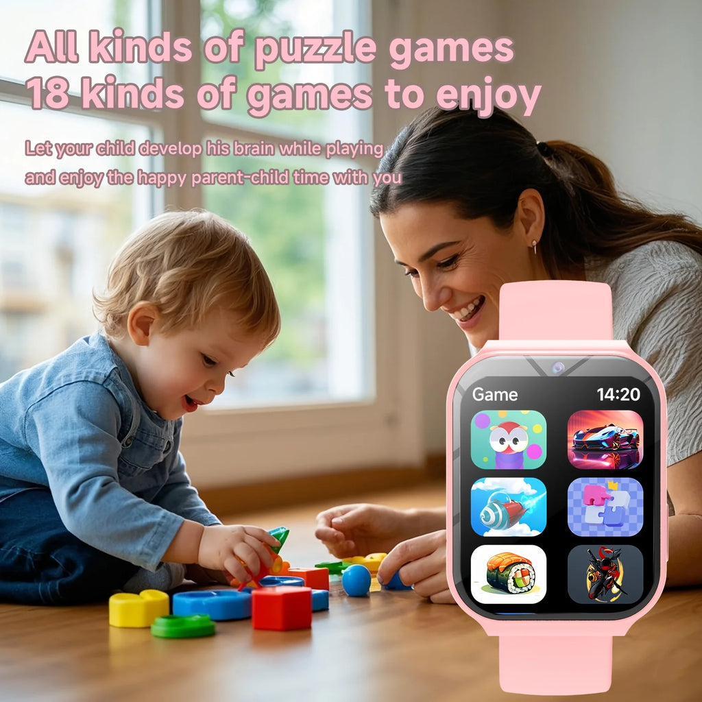 ERUN Kids Smart Watch – 18 Educational Games & Pedometer