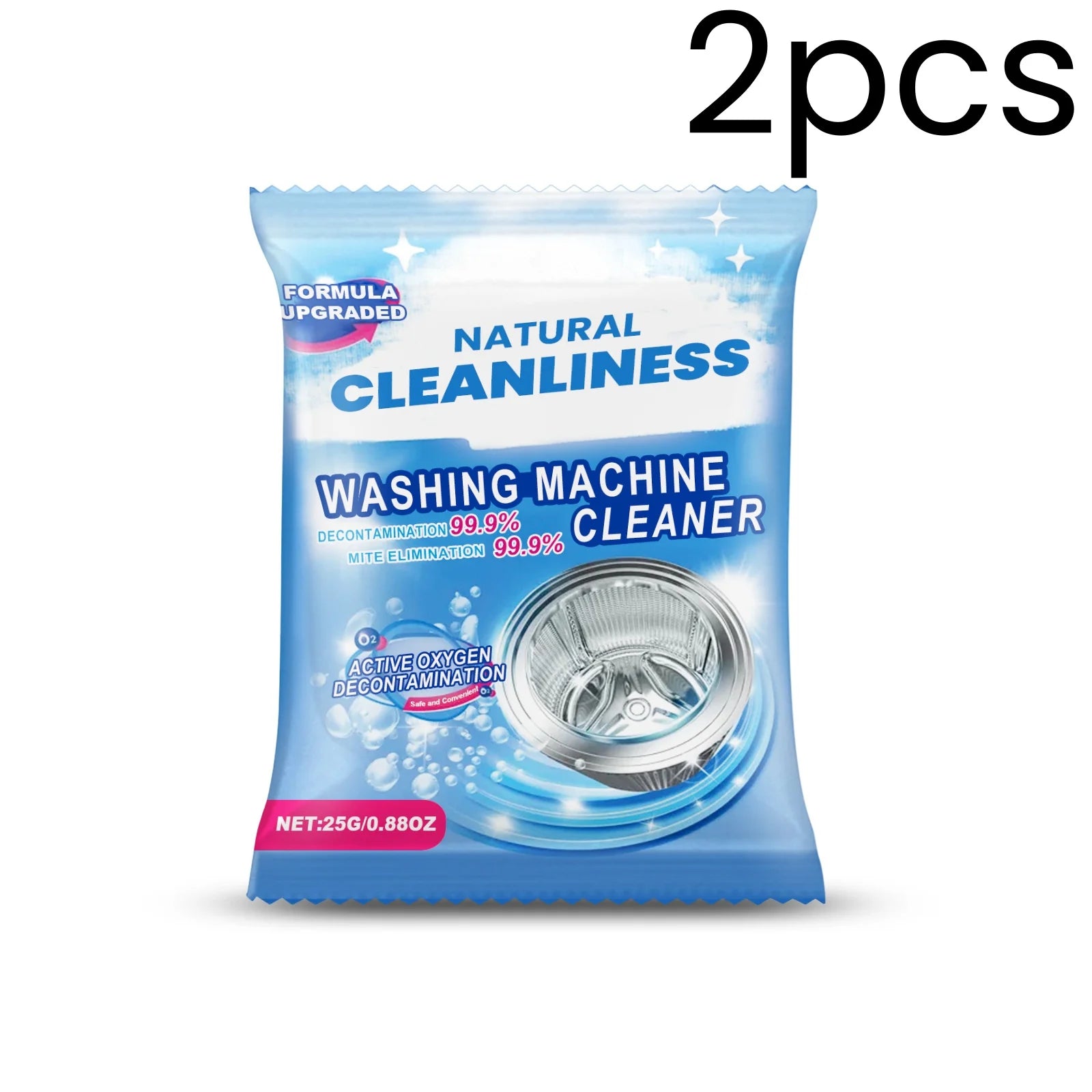 Jakehoe Washing Machine Cleaner Stain Remover Powerful Decontamination Regular Maintenance Mild Formula Washing Machine Descaler Oasis Select 2pcs
