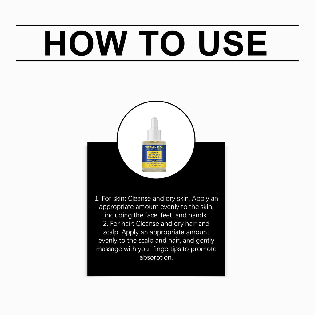 Vitamin E Oil – Daily Moisturizer for Face, Hands & Hair Vitamin E Oil Oasis Select
