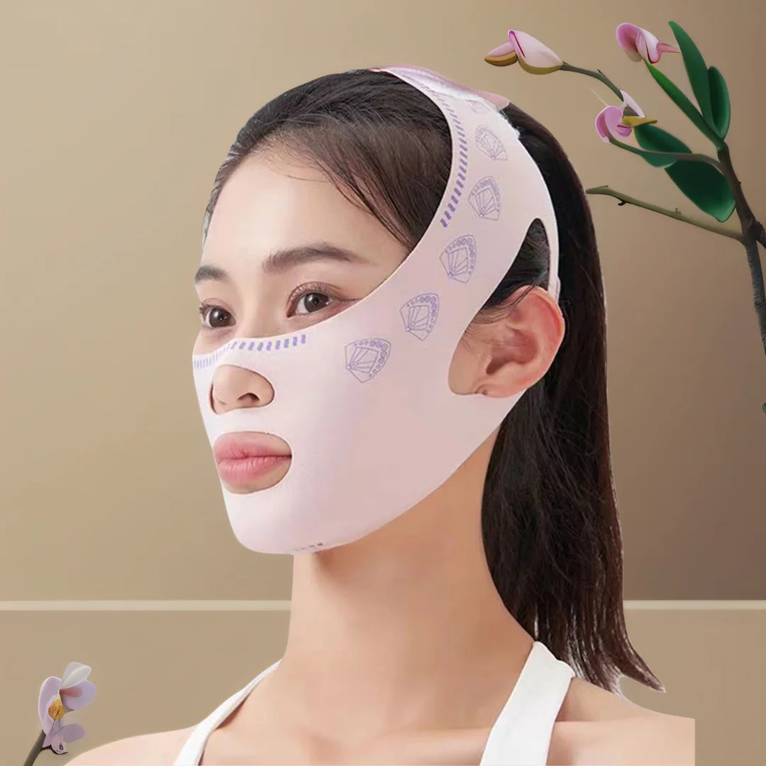 Breathable V Face Band Cheek Lift Up Face Thin Mask Reduce Double Chin V Line Face Shaping Bandage Anti Wrinkle Face Bandage Oasis Select