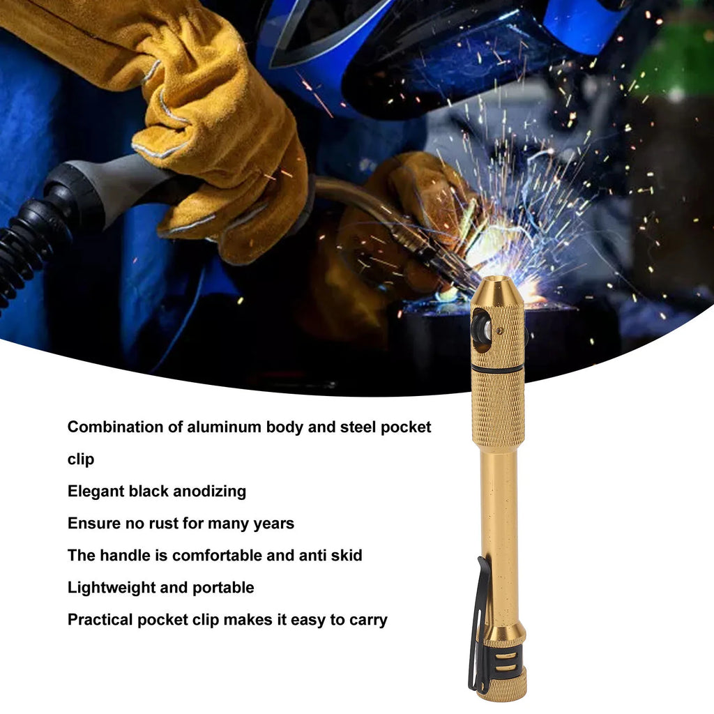 TIG Welding Wire Feed Pen Aluminum Alloy Comfortable Handle Finger Feeder Welding Stick Finger Feeder Welding Stick Oasis Select