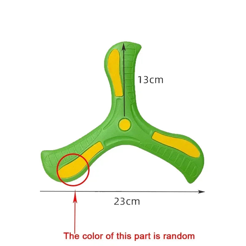 1-20PCS Tri-Blade Boomerang for Kids Outdoor Toys Safe Durable Flying Disc Family Fun Sport Game Parent-Child Interaction Oasis Select