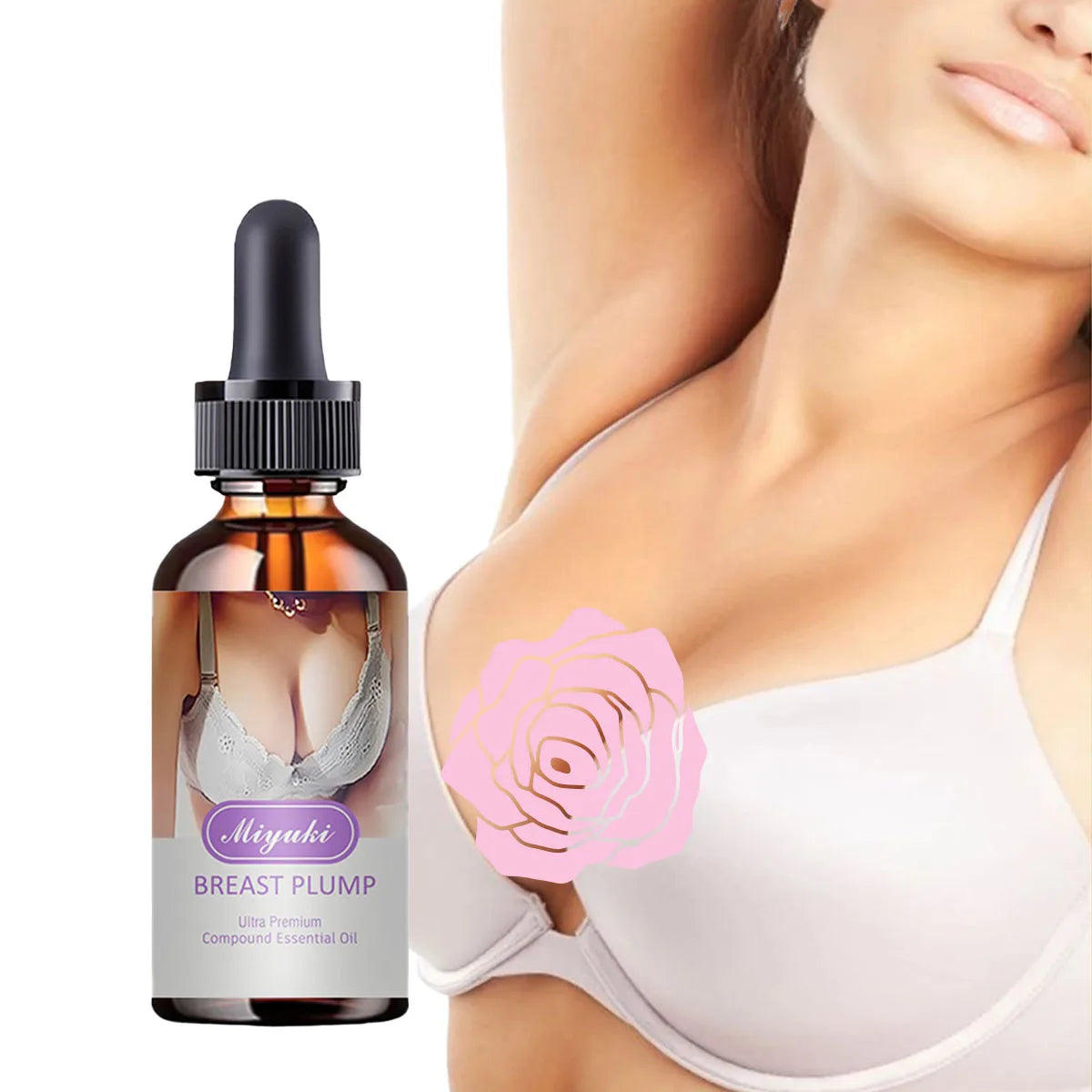 TRSTAY Breast Firming Massage Essence – 5ml to 50ml Body Firming Essence Oasis Select