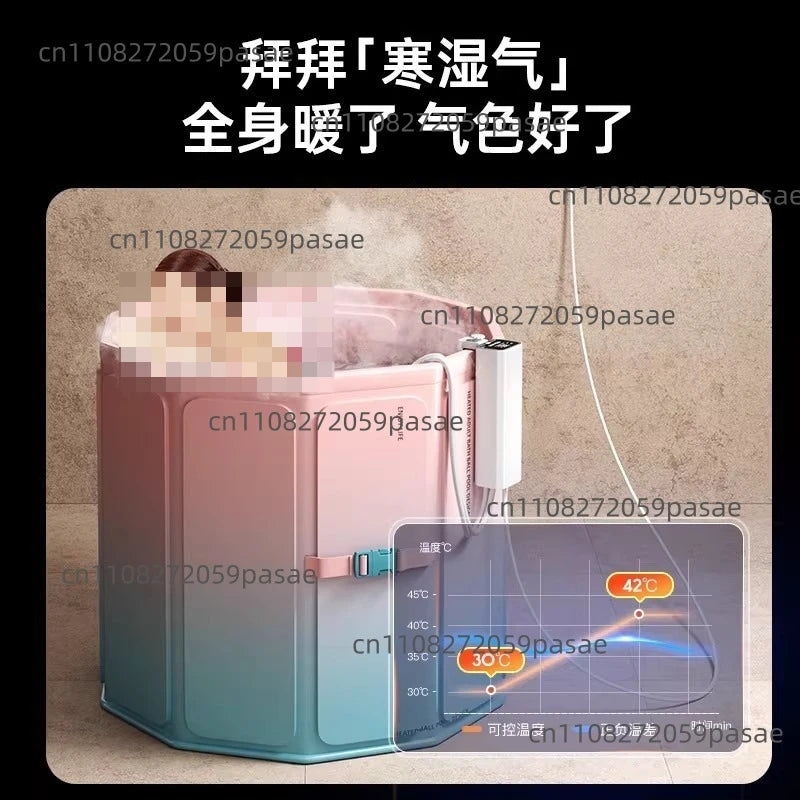 Smart Thermostatic Bathtub Heater | Water & Electricity Separated