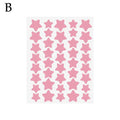 40-Pack Star Pimple Patches – Invisible Waterproof Acne Cover Acne Pimple Patches Oasis Select pink