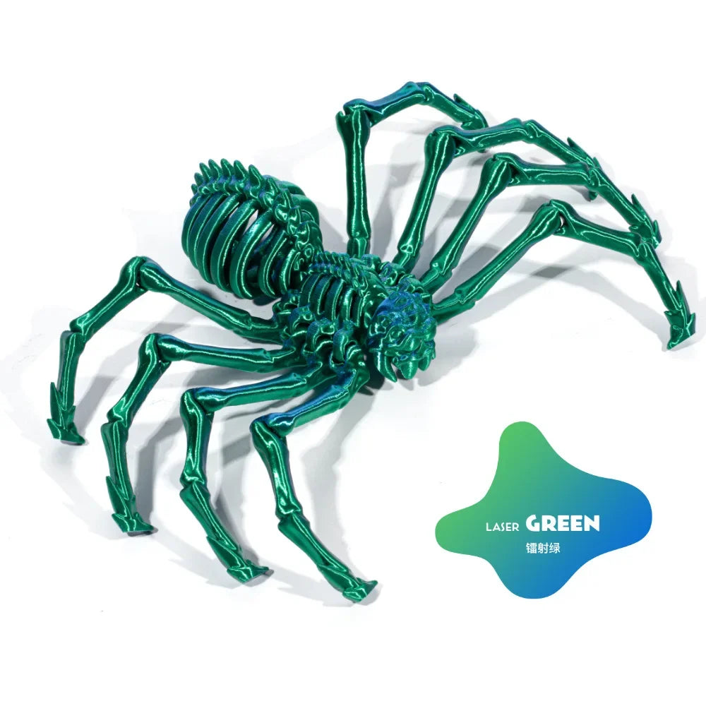 3D Printing Spider Animals Toy Realistic Colorful Spider Figurine Articulated Fidget Toy for Spider Lovers Halloween Home Decor Oasis Select Color 8 12CM