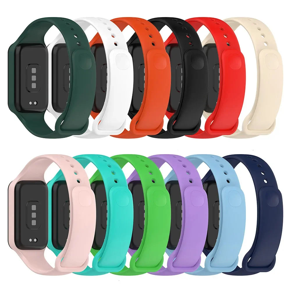 Silicone Strap for Xiaomi Smart Band 8 Active & Redmi Band 2 Smartwatch Strap Oasis Select
