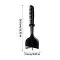 1PC Kitchen Meat Chopper Ground Beef Masher Mixing Grinding And Pounding Spatula Meat Scraper For Mincing Meat Chopper Oasis Select Black 1PC