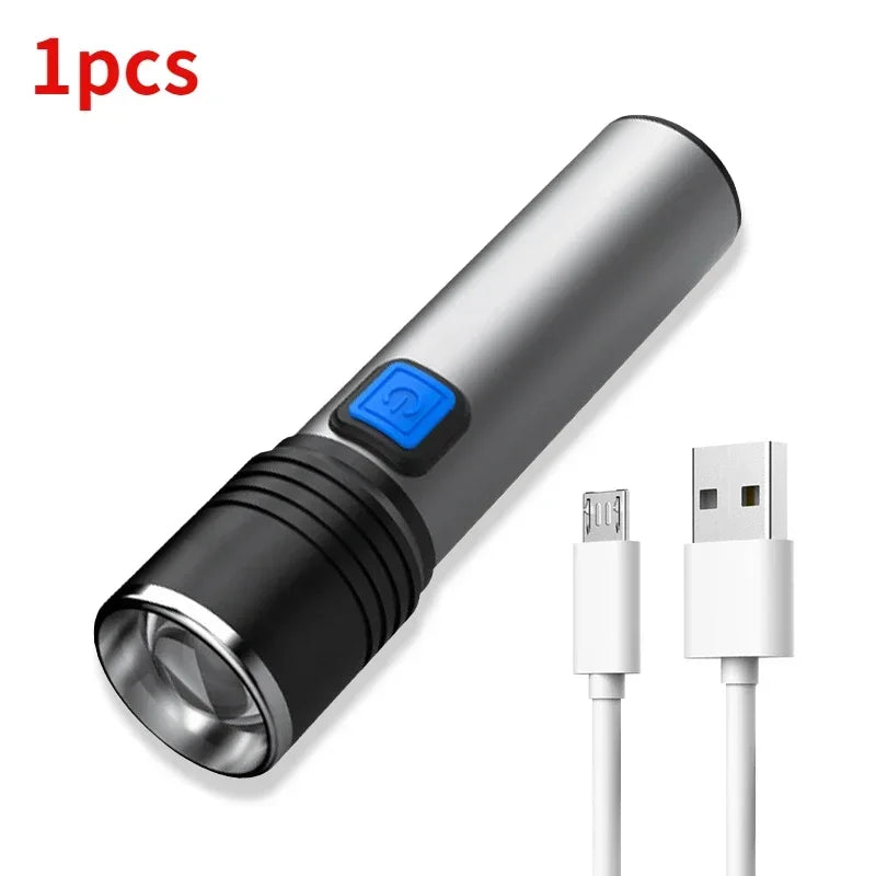 USB Rechargeable 365nm/395nm UV Flashlight 3 Modes Zoomable Ultraviolet Torch Pets Tinea Money Ore Scorpion Detection Lamp Oasis Select 1pcs