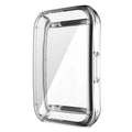 Edge Protective Shell Anti-Scratch PTPU Full Screen Protector Case rotective Bumper Shell for Huawei Band7/Honor Band6 Oasis Select White China Mainland
