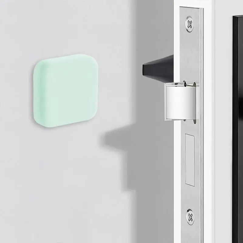 Silicone Door Stopper Wall Anti-collision Door Stopper Adhesive Pad Cabinet Door Bumpers Protection Porte Pad Wall Protector Pad Oasis Select