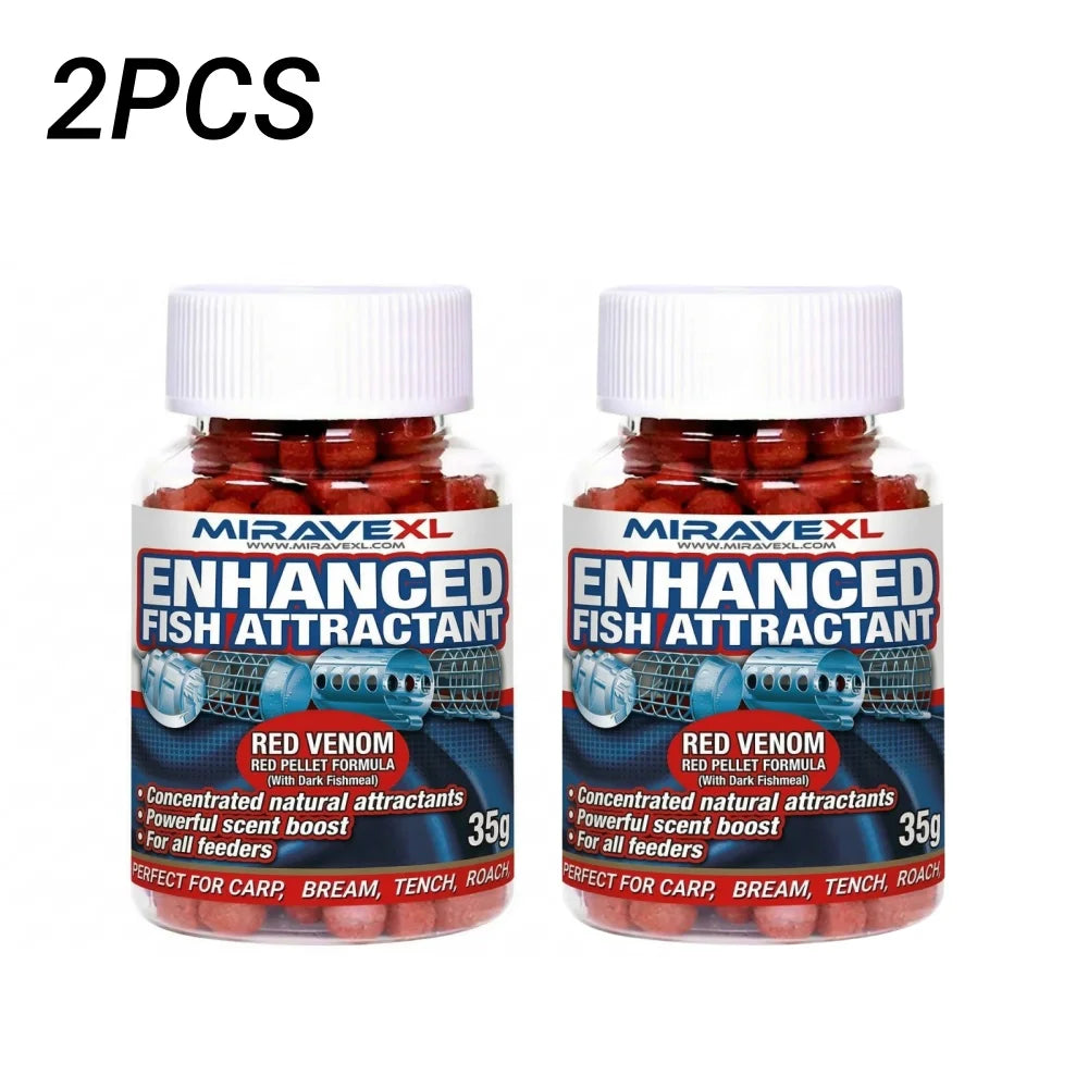 Ultimate High Protein Fish Attractant Pellets Concentrated Scent Bait Lures For Carp Tench Bream Universal Coarse Fishing Tackle Oasis Select 2PCS