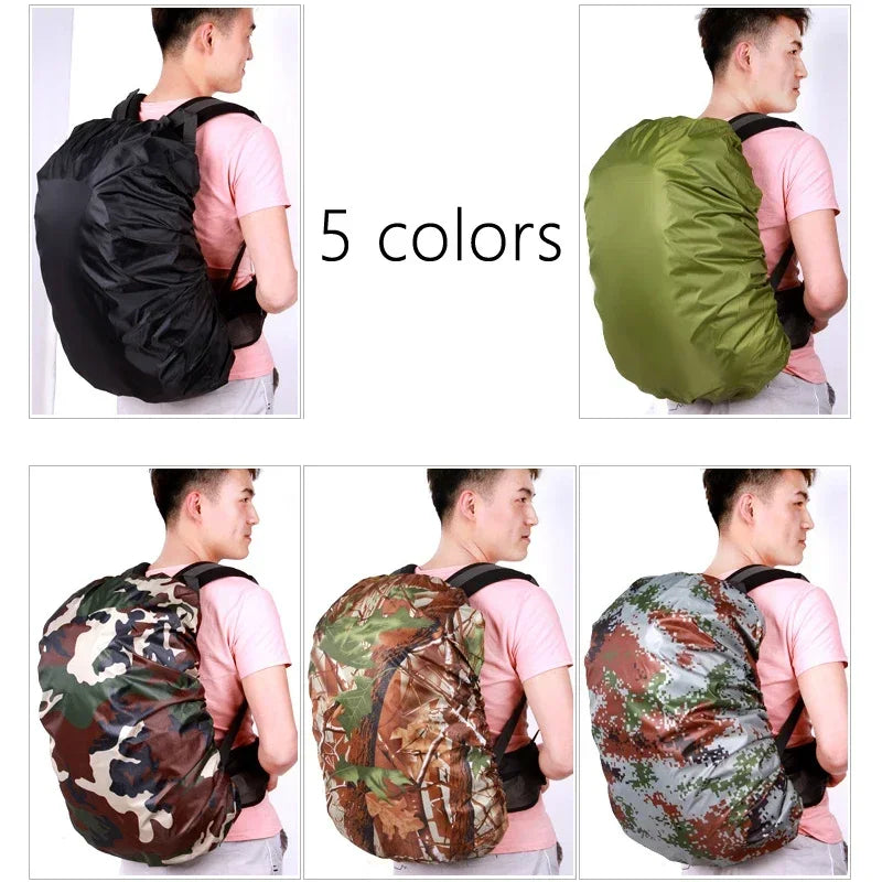 35L/60L Outdoor Camping Hiking Mountaineering Backpack Bag Waterproof Rain Cap Cover Oasis Select