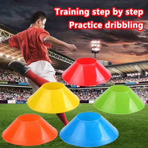 10-Pack Mini Soccer Agility Marker Discs | Training Cones Agility Training Markers Oasis Select