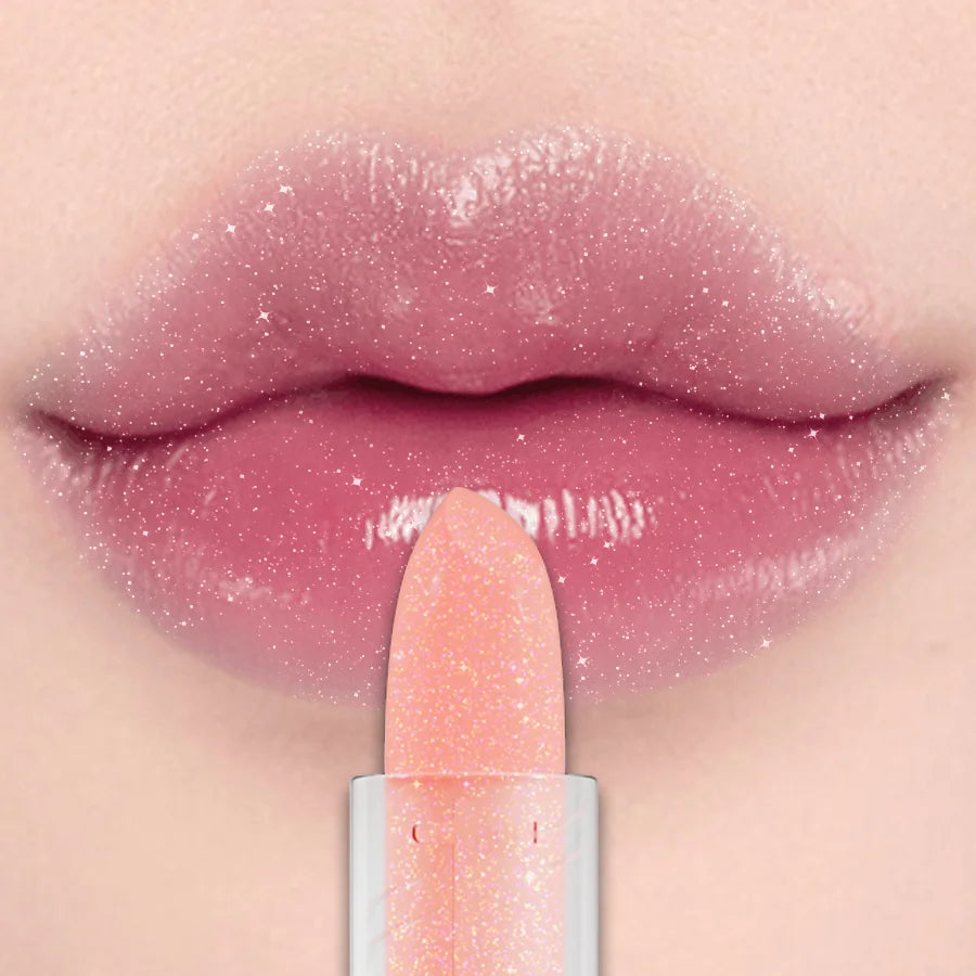 KAFURUX Color-Changing Glitter Lipstick | Moisturizing Lip Tint