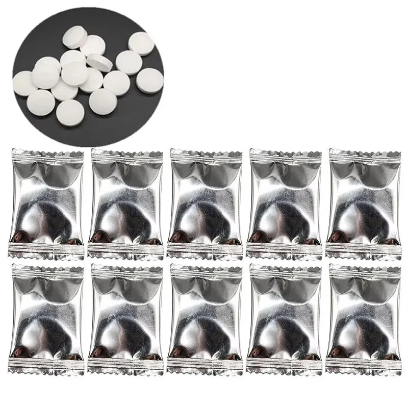 5/10/20/30/50/60pcs Full-Automatic Coffee Maker Machine Cleaning Tablets Descaling Agent for Home Office Shop Oasis Select 10PCS