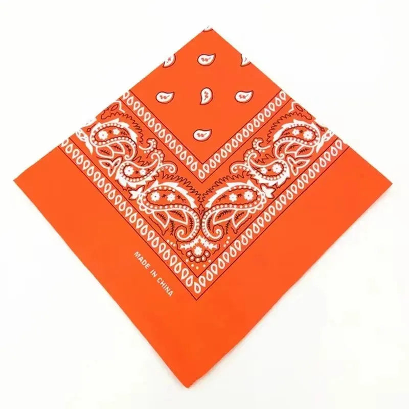 1/4pcs Men Women Bandana Hairband Cowboy Mens Biker Sports Headwear Wrist Hairwrap Single Sided Head Wrap Scarf Paisley Oasis Select