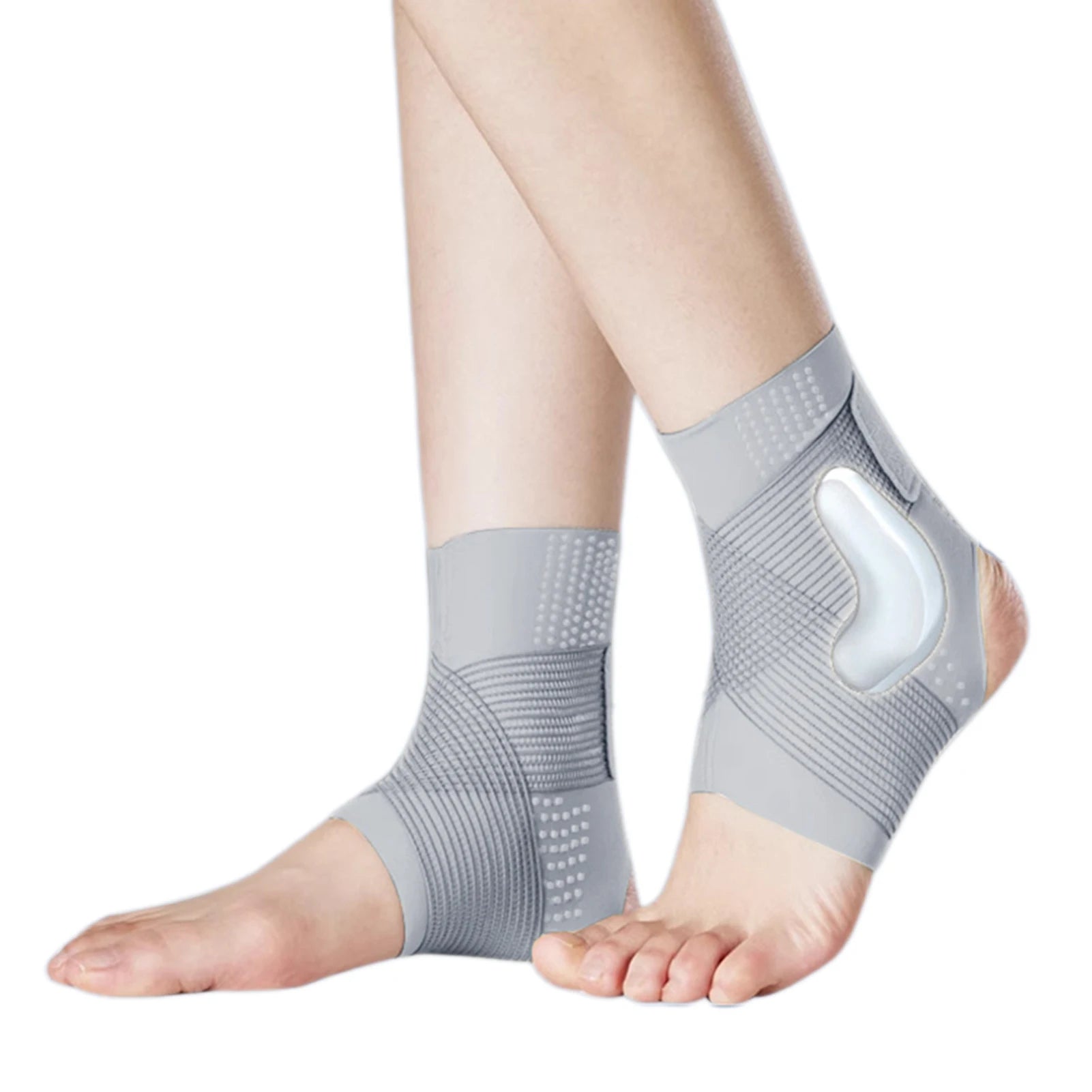 Elastic Ankle Brace with Adjustable Wraps | Gym & Outdoor Sports
