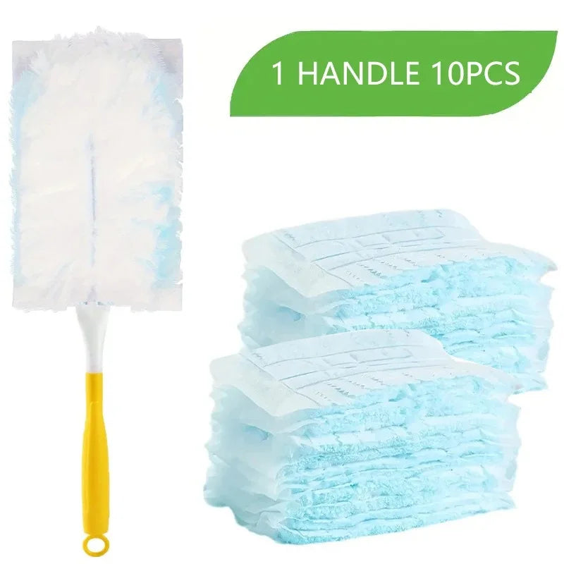 21pcs Cleaning Brush Set, Includes Handle + Washable Cleaning Pads, Equipped with Replaceable Brush Heads for Dust Removal Oasis Select